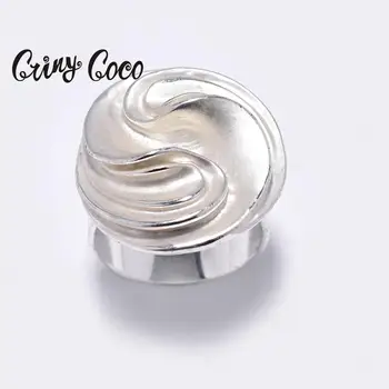 Cring Kokosų 2020 Nauja siunta Žiedas Moterims Jubiliejų Žiedas Vestuvių Papuošalai Madingi Sidabro Spalvos Metalo Lydinio Geometrinis Žiedai