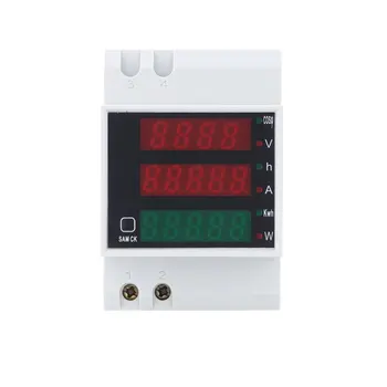 D52-2047 LED Digital Multi-funkcija Metrų Voltmeter Ammeter Didelio Tikslumo Stabilus Ir Patvarus Voltmeter Ammeter AC200-450V