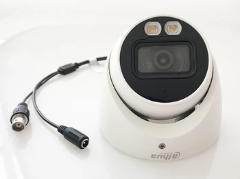Dahua 5MP Full Žvaigždės Kamera, Built-in MIC (-A) 40m LED atstumas 3.6 mm Fiksuotas objektyvas HDCVI Fotoaparatas