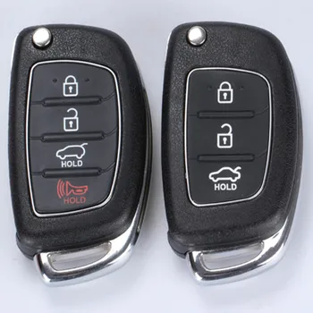DAKATU 2+1 /3/3+1 4 Mygtukas Lankstymo Apversti Nuotolinio Klavišą Atveju Lukšto Pakabuku, skirtas Hyundai i10 i20 i30 i35 i40 