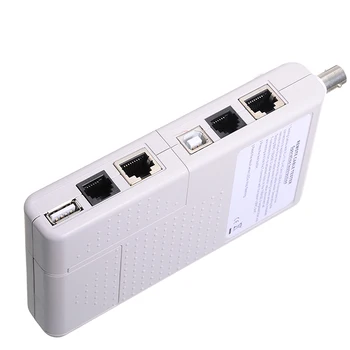Daugiafunkcinis Telefonas Tinklo Kabelis Nuotolinio Tikrinimo Testeris Detektorius 4-in-1 Tinklo Bandymų Įrankiai, LAN USB RJ11 RJ45 BNC