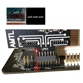 Daugiafunkcis PC PCI PCI-E Mini PCI-E LPC Plokštė TL-460S Diagnostinis tyrimas Analizatoriumi, Testeris Debug Cards for Desktop PC