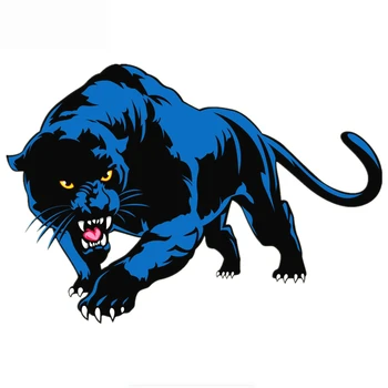 Dawasaru Blue Panther Spalvinga Automobilių Lipdukas Asmeninį Decal Nešiojamas Lagaminas Sunkvežimių, Motociklų, Auto Reikmenys, PVC,18cm*13cm