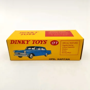 DeAgostini 1:43 Dinky toys 177 Opel Kapitan Susitiko Vensters Diecast Modelių Kolekcija