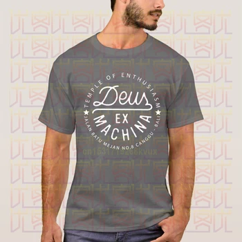 Deus Ex Machina Šventykla Entuziazmo Marškinėliai 2020 Naujas Vasaros vyriškų Trumpas Rankovėmis Populiarus, Marškinėliai, Topai Nuostabi Unisex
