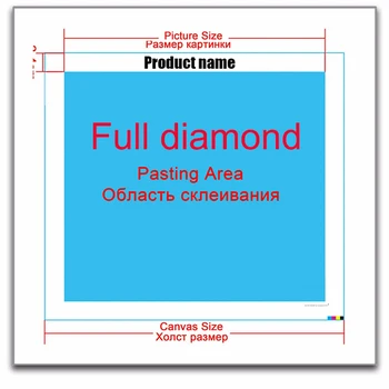 Diamond Tapyba Visą Gręžimo kvadratinių/apvalus Stepių Arklių Mozaika 