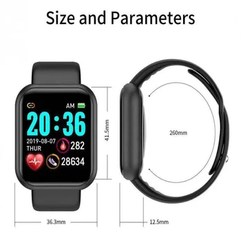 Digital Smart Laikrodžiai, Laikrodžiai Vyrams, Moterims Širdies Ritmo Monitorius Apyrankę Fitneso Skambučių Informaciją Priminimas 