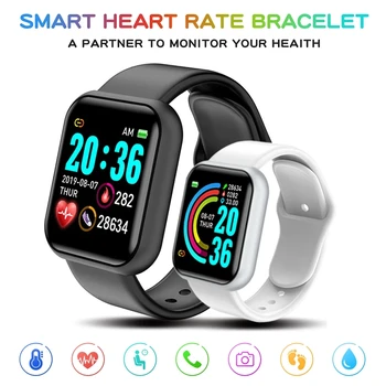 Digital Smart Laikrodžiai, Laikrodžiai Vyrams, Moterims Širdies Ritmo Monitorius Apyrankę Fitneso Skambučių Informaciją Priminimas 