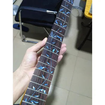 Disado 22 Skirsniai Klevas Elektrinės Gitaros Kaklo Raudonmedžio Fretboard Apdaila Blue Tree Natur Gitara, Dalys, Priedai