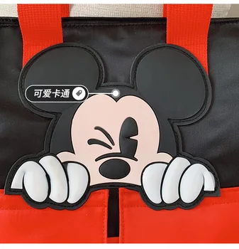 Disney Mickey mouse mokyklos mokytojas maišelį mokyklos studentas drobės maišelį vaikų messenger pečių maišą berniukų, mergaičių rankinės