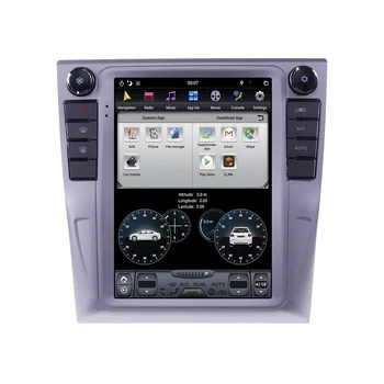 DSP Tesla Stiliaus didelis ekranas Android 9.0 Automobilio multimedijos grotuvo VW Passat Magotan CC 2007-gps navi 