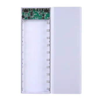 Dual USB LCD Galia Banko Shell 10x18650 Baterija Atveju, Įkroviklis, Dėžutė Priedai Q6PA