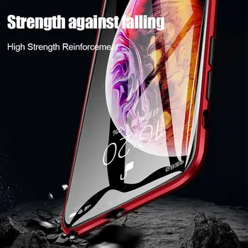 Dvipusis Magnetinio Sugerties Atveju, Samsung Galaxy S20 Ultra S8 S9 S10 S20 Plius 10 Pastaba Plus 9 8 Pilną Apsauginį Dangtelį Coq