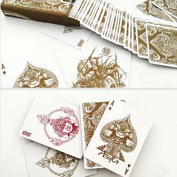 Dviračių Black Core Popieriaus Aukso Ashura Kaladės Kortų Išskirtinį Dizainą Adcanced Popieriaus Pokerset Magija Gudrybės Dovanų Kolekcija