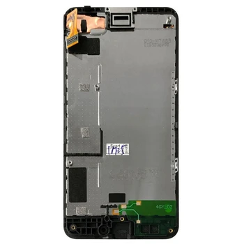 Dėl Nokia Lumia 630 635 LCD Ekranas Jutiklinis Ekranas skaitmeninis keitiklis komplektuojami Su Rėmo Pakeisti N630 N635 RM-977 RM-978 4.5