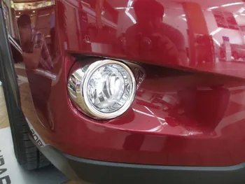 Dėl Subaru XV 2013-2017 ABS Chrome Priekiniai Rūko Šviesos Lempos Dangtelio Apdaila Liejimo Bezel Garnyras Lipdukas