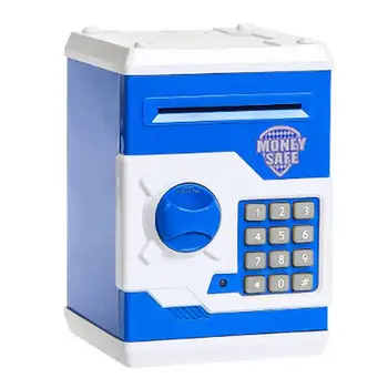 Elektroninių Piggy Bank ATM Slaptažodį taupyklė Pinigų Monetų Taupymo Dėžutė BANKOMATŲ Banko Mechaninė Indėlių seifas Vaikų Dovanų