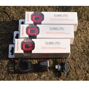Enfitnix CubeLite II Dviračių, Smart Uodegos Šviesos MTB Kelių Dviratį Galinis Žibintas, Dviračio LED Kvėpuojantis Auto Jutimo Šviesos