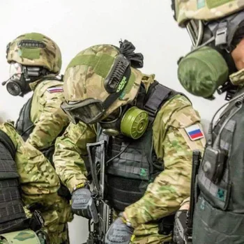 EVI Replika Armijos Šalmas rusijos RSP Taktinis Šalmas Su MC Kamufliažas Padengti Airsoft