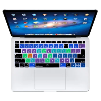 Final Cut Pro X Nuorodos Silikoninis Klaviatūros Viršelis Odos Naujausias MacBook Air 13