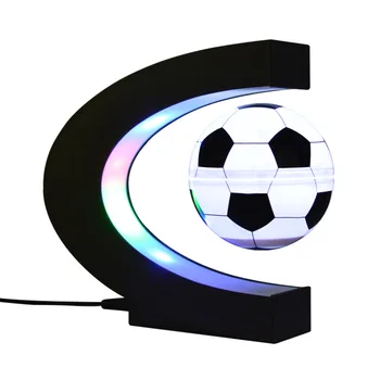 Futbolo Magnetic Levitation Sporto Lempos Vaikų Plūduriuojantis Spalvinga Lempos Apšvietimas Miegamojo Puošmena Stalo Futbolas Kalėdų Dovana