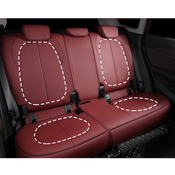 FUZHKAQI Užsakymą Oda automobilių sėdynės padengti nustatyti Volvo S80 XC60 S60 C30 S90 C70 V60 V40 XC90 XC40 S40 XC Klasikinių Automobilių Sėdynės