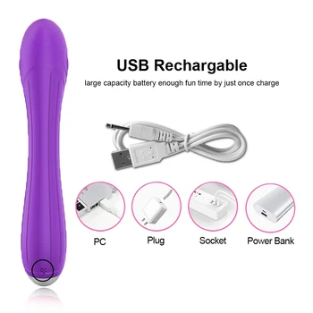 Galingas Rabbit Vibratorius Moterims Klitorio Stimuliacija Chargable Dildo G Spot Vibratorius SexToy Moterų Porų Suaugusiųjų Produktas