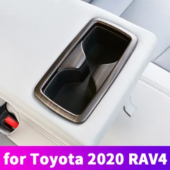 Galiniai porankiu vandens puodelį rėmo, pagalvėlės, interjero dekoravimo lipdukai pakeitimo prekių Toyota Rav4 2019 2020