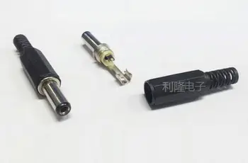 Geros kokybės 20PCS DC kištukai, 5.5-2.1 MM kištuką, suvirinimo linija plug