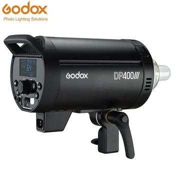 Godox DP400III 400W Profesionalus Studija Strobe Flash Šviesos Lempos GN65 2.4 G HSS 1 / 8000s Built-in X Sistema Fotografija