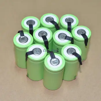 Golooloo 10vnt/Daug 3000mAh 1.2 V Sub C SC Ni-MH NiMH Baterija Baterijos