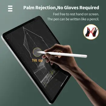 GOOJODOQ 12 Gen Pieštukų iPad Pieštuku Palmių RejectionTilt Apple Pieštuku 2 1 iPad Pro 11 2020 Oro 4 2018 2019 7 8 Pieštukas