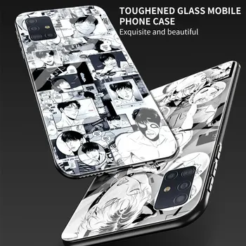 Grūdintas Stiklas Case For Samsung Galaxy A51 A71 A50 A70 A21s A31 A41 A30 A40 A10 A91 BJ Alex Anime Galinį Dangtelį Coque Fundas Rubisafe