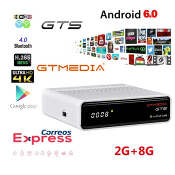 GTMEDIA GTS Android TV Box DVB-S2 2GB, 8GB Media player 