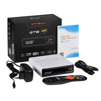 GTMEDIA GTS PRO / GTS Palydovinis Imtuvas Android 6.0 Smart TV BOX S905D 2G 8G Set Top Box, 4K 3D H. 265 Wifi media player 