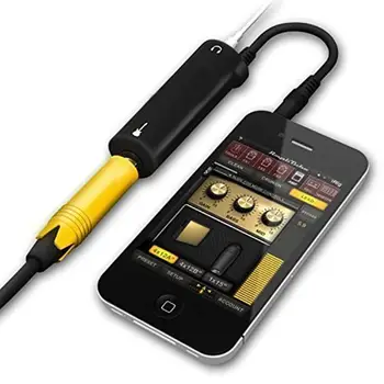 Guitar Rig Nuorodą Linijos Garso Sąsajos Kabelis AMP Stiprintuvas Poveikis Pedalo Adapterio Imtuvo Sistema Konverteris iPhone, iPad Aksesuarai