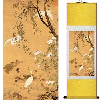 Gėlės tapybos Kinų tradicinė meno tapybos namų puošybai paintings20190817034