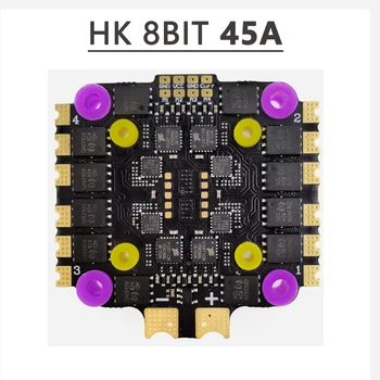 HAKRC HK 32BIT 40A 60A BLHeli-32 4in 1 ESC Greičio Reguliatorius 8 BITŲ 35A 45A BLHeli-S DShot150/300/600 Pasiruošę STM32F051 Advanced PCB