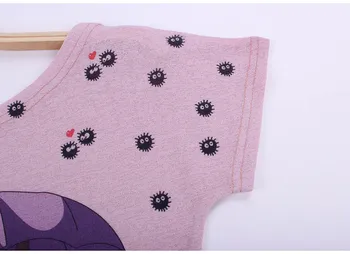 Harajuku Totoro print t-marškinėliai moterims Vakarų 2018 naujas vasaros mados grils pasėlių viršuje tees trumpas rankovės nemokamas pristatymas didmeninė