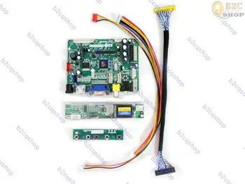 HDMI+AV+VGA LCD Valdiklio Tvarkyklę Valdybos Rinkinys LVDS LED Ekrano Skydelį už LQ154K1LA1C 1280X800