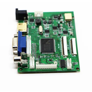 HDMI+VGA+ 2AV+Audio 40pin 50pin LCD Vairuotojo Valdiklio plokštės Rinkinys Skydelis AT065TN14/AT070TN90/AT070TN92/AT070TN94/AT090TN10