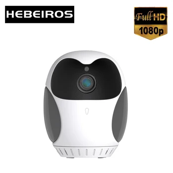 Hebeiros HD 1080P Įkrovimo Baterija (akumuliatorius Mini Kamera, 360 Laipsnių Sukimosi IP Kamera, Dviejų krypčių Pokalbių Saugumo Sureveillance Wifi Kamera