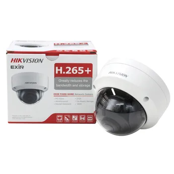 HikVISION POE Dome IP Lauko Kamera DS-2CD2143G0-YRA 4MP IR Tinklo Saugumo Night Versija Kamera H. 265 su SD Kortelės Lizdas IP 67
