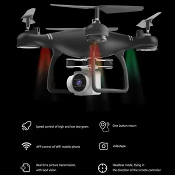 HJ14W Tranų RC Sraigtasparniai, RC quadcopter Drone Kamera HD 1080P WIFI FPV Selfie Drone 4K Profesionalų Fotoaparatą, Drones, Žaislai