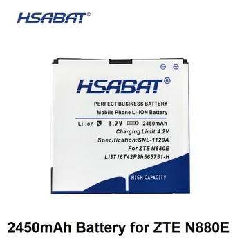 HSABAT 2450mAh Li3716T42P3h565751-H Baterijos ZTE N880E N860 N855D U885 U880E V889D V880E