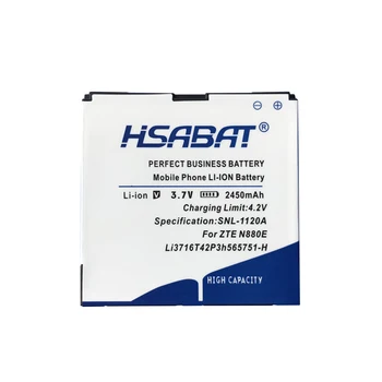 HSABAT 2450mAh Li3716T42P3h565751-H Baterijos ZTE N880E N860 N855D U885 U880E V889D V880E