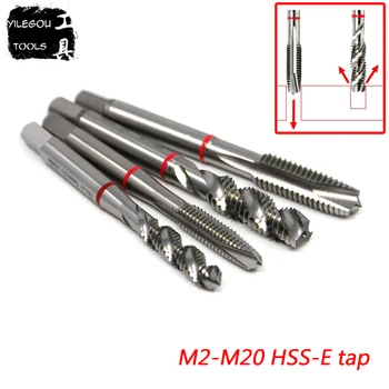 HSSE M2-M20 Pioneer Bakstelėkite, Spiralės Bakstelėkite Grąžtas, EX-SFT skverbiasi Daugiafunkcinis Plieno, Nerūdijančio Plieno, Aliuminio.