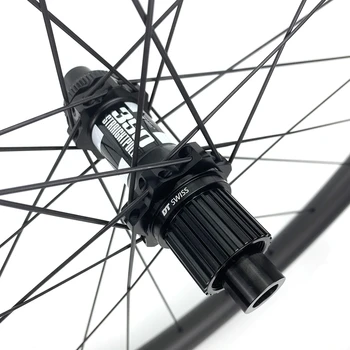 HULKWHEELS Kalnų dviračių Asimetrinė hookless MTB Aširačio Anglies 29er XC/AM 36mm, Plotis 24mm gylis su mtb DT350S hub