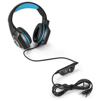 Hunterspider V1 Stereo Bass Žaidimų Ausinės Su Mikrofonu 3.5 mm Jack Įvairių Smart Audio Žaidimų Įrenginių PC PS4