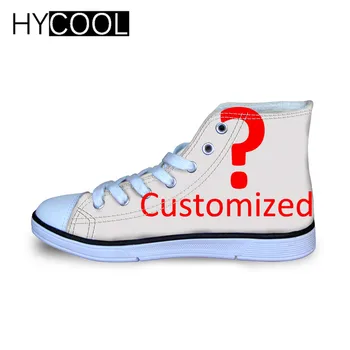HYCOOL Custom Savo Logo/Image/Nuotraukų Spausdinimo Vaikiškų Batų Futbolo Bateliai Vaikams Berniukams Sportiniai Mergaičių Sporto Avalynė